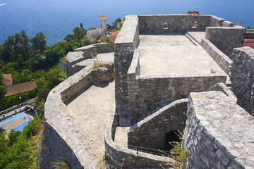 Fototapeta premium ancient fortress in Herzeg Novi, Montenegro