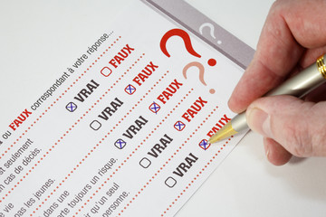 questionnaire à remplir