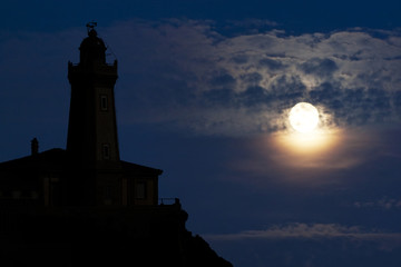 Nigthly lighthouse