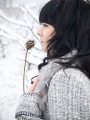 winter girl