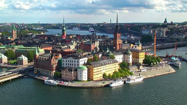 Still panorama of Stockholm, Sweden