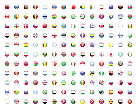Icones drapeaux du monde