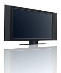 TV Design écran plat noir HD