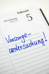 Vorsorgeuntersuchung beim Arzt