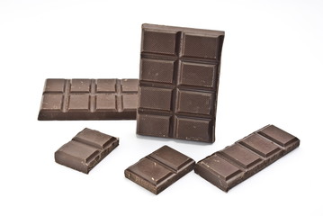Broken chocolate