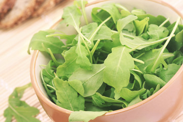 Green salad with arugula