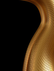 Golden dragon background