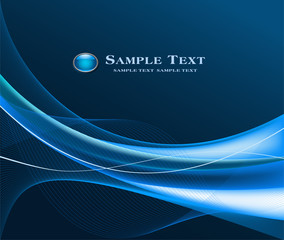 Abstract  blue  background vector