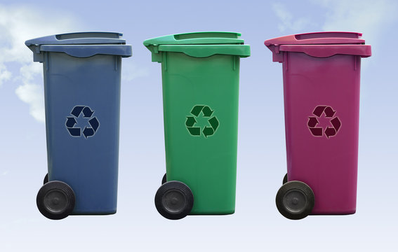 poubelle tri ordure sélectif ménagère déchet recyclage environne