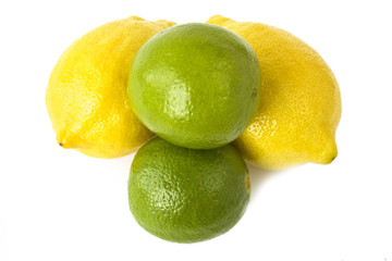 Zitrone und Limette