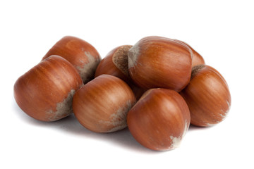 Hazelnuts Pile