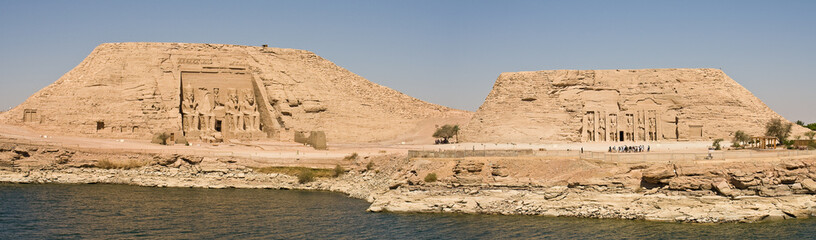 Seeblick auf Abu Simbel © Uwe Graf
