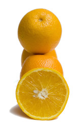 figura con naranjas