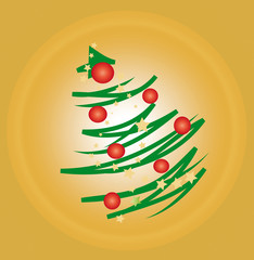 Christmas Tree Stylized