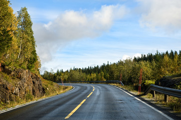 scandinavian road