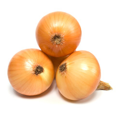 onion isolated on white background
