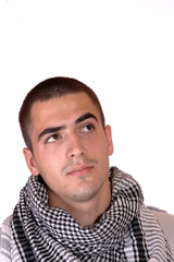 Fototapeta premium happy young casual man portrait