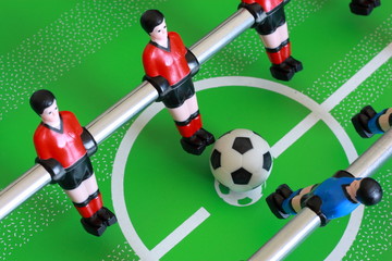Fototapeta premium foosball table match