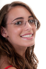 Naklejka premium Smiling teen