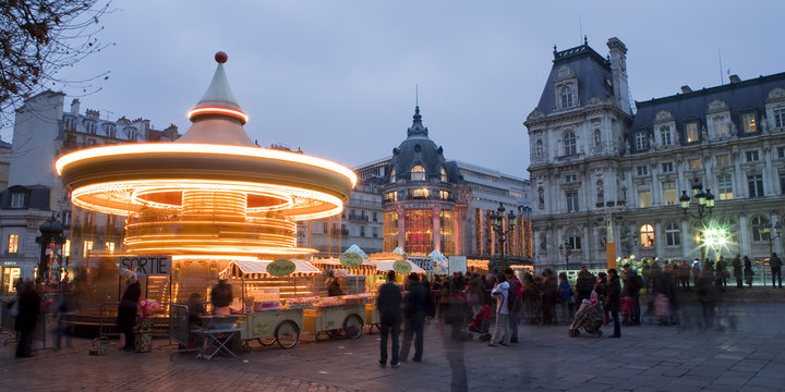 carrousel tournant