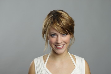 smiling