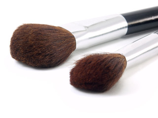Two brushes for make-up
