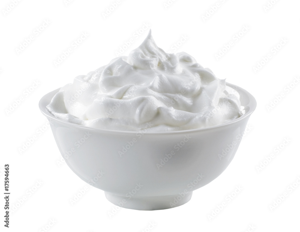 Canvas Prints Bowl of cream