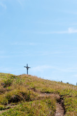 Fototapeta na wymiar Szwajcaria w górach krzyża