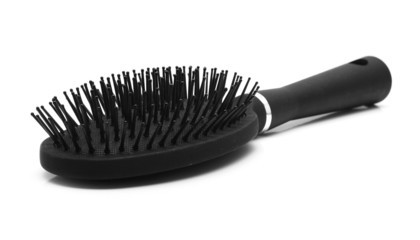 hair brush isolated