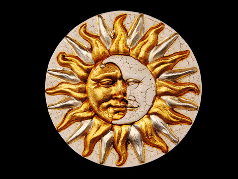 Mask, the Moon and the sun