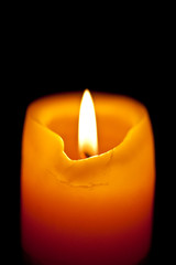Burning candle