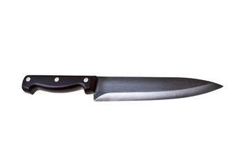 Steel kitchen knife