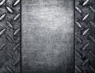 Papier Peint photo Lavable Métal pattern of metal background