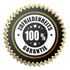 Siegel Zufriedenheitsgarantie