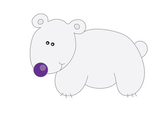 white bear kid