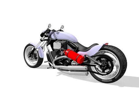 modern motorcycle