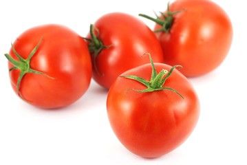 Close up fresh tomato