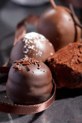 chocolate truffles.