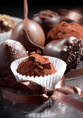 chocolate truffles.