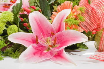 Easter floral arrangement