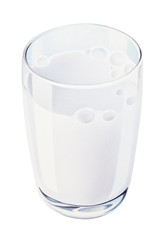 Glas Milch