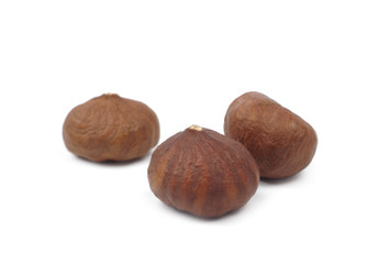 Three Hazel Nuts