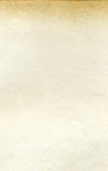 sheet of the old paper