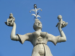 Imperia am Konstanzer Hafen
