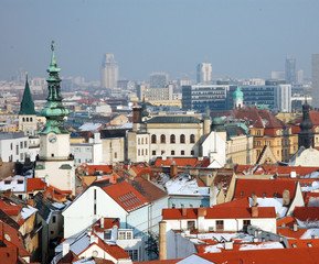 Fototapeta na wymiar Bratislava Skyline