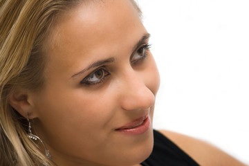 Fototapeta premium woman's face in studio