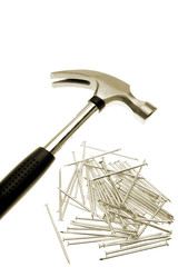 Hammer and nails