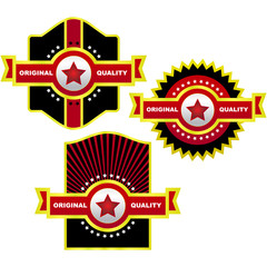 Set of design elements. Vector set.