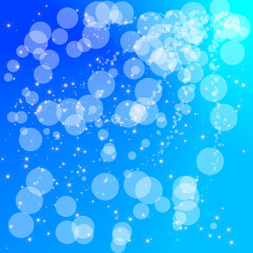 aqua blue circle background