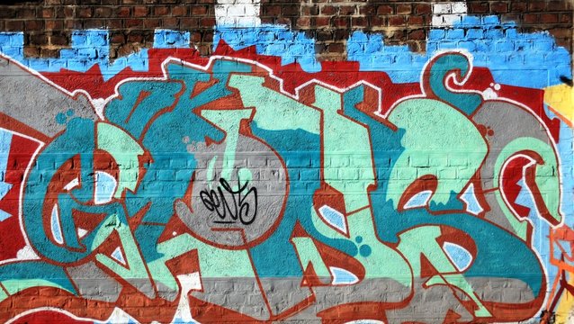 Abstract graffiti